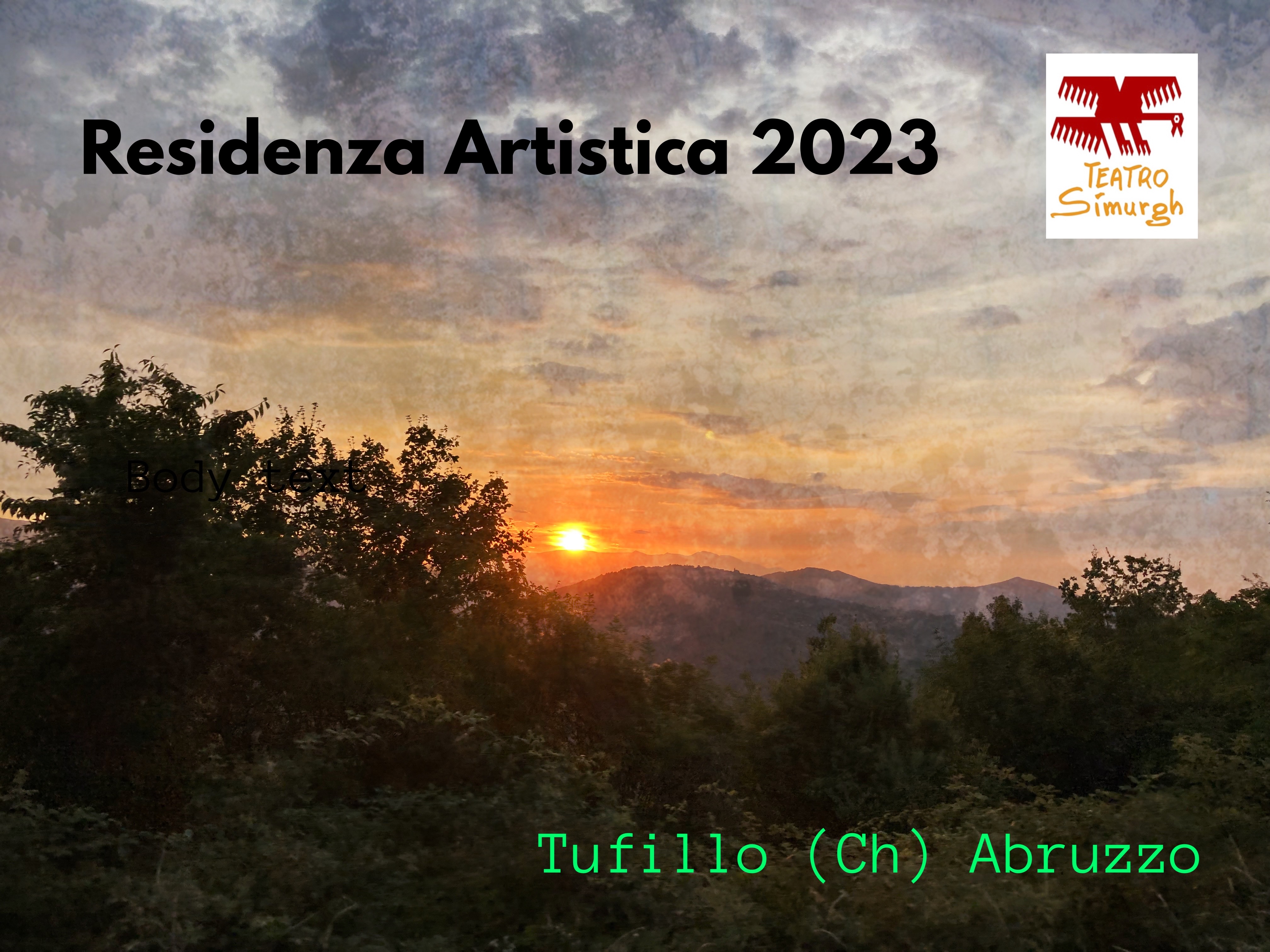 Residenza 2023